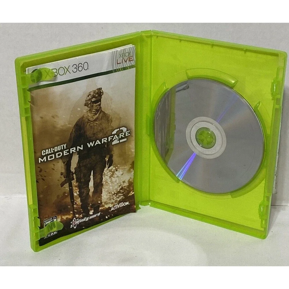Call of Duty Modern Warfare 2 Game 2009 Activision Xbox 360